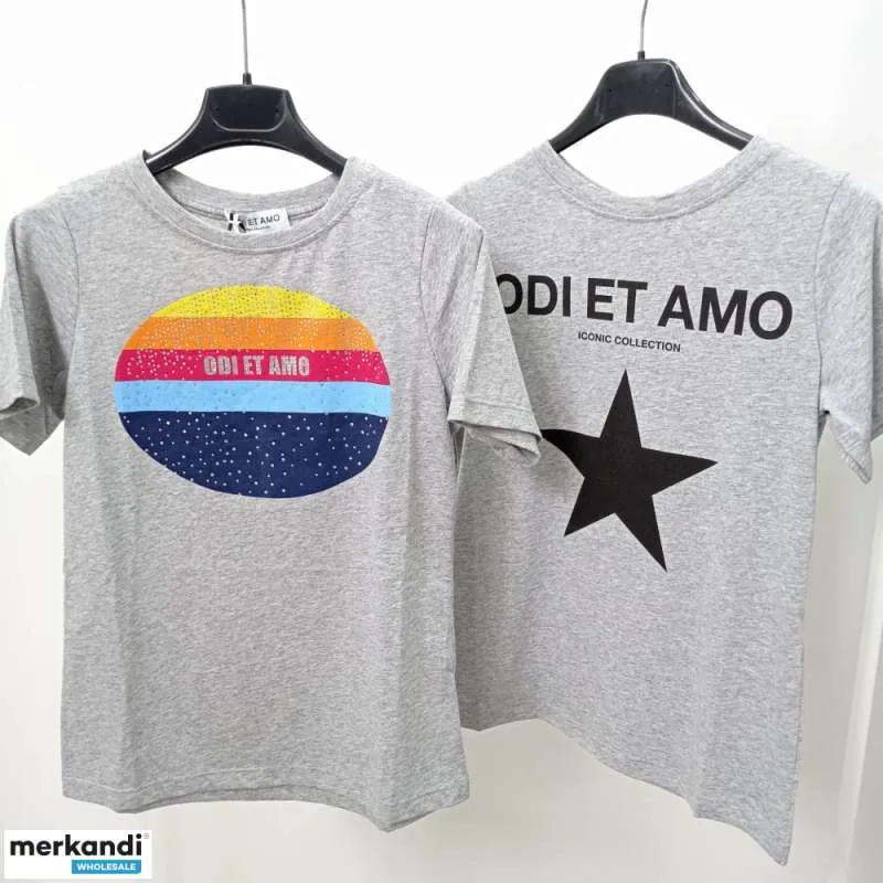 CAMISETAS DE STOCK Y CAMISETAS SIN MANGAS ODI ET AMO - MADE IN ITALY