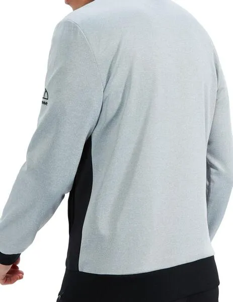 Chaqueta cremallera Ellesse Forma gris y negra para hombre