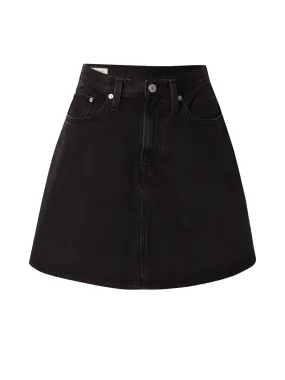 Falda 'Mini Flounce Skirt' LEVI'S ® en Negro Denim