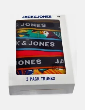 Jack & Jones Pack 3 calzoncillo estampados