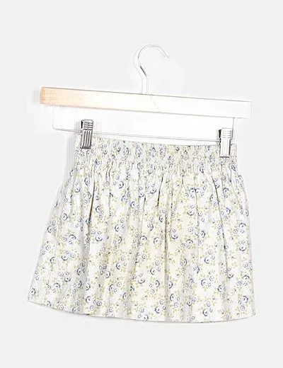 Neck & Neck Falda azul floral