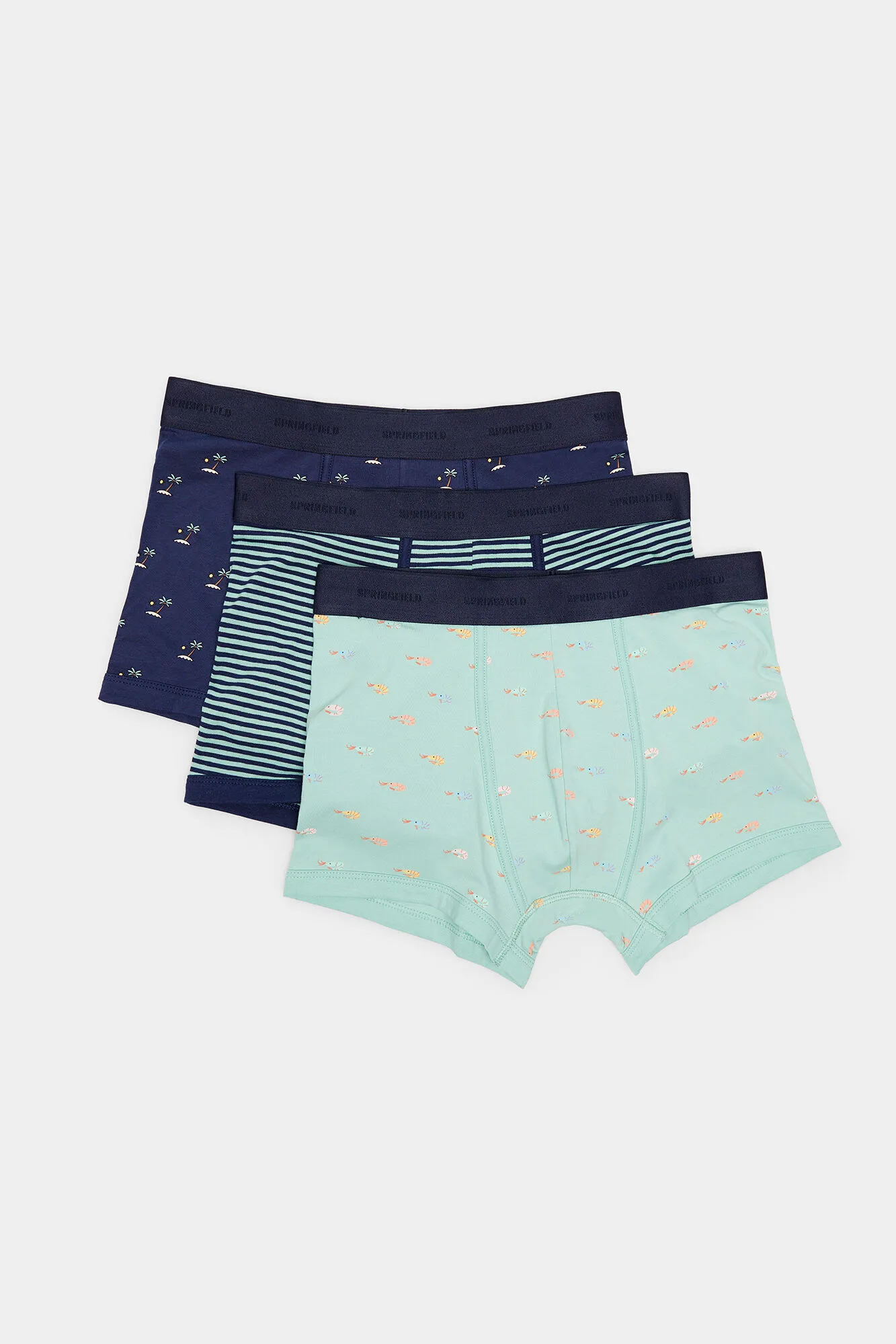 Pack 3 boxers estampados