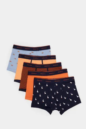 Pack 5 boxers estampados