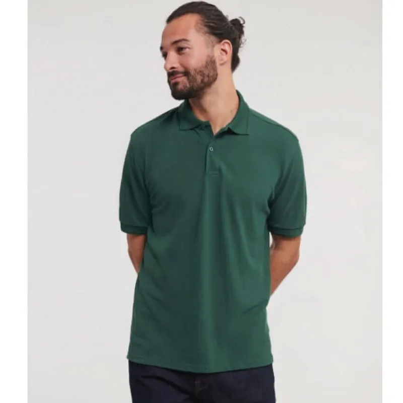 Polo Manga Corta Extra Grande 5XL-6XL Hombre de Russell