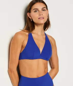 Sujetador bikini sin relleno. Copa C-E SCULPT BLEU ROYAL - ETAM