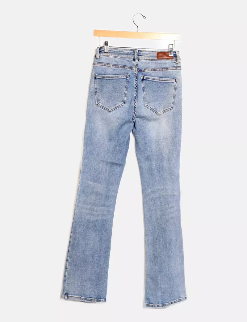 Vero Moda Pantalón denim azul recto