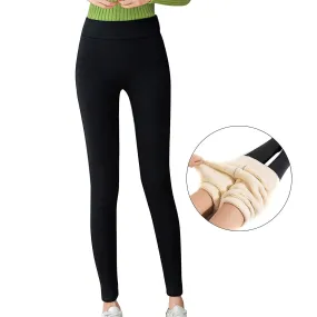 Women's Winter Warm Fleece Lined Leggings - Thick Tights Thermal Pants Thermal Leggings Layer