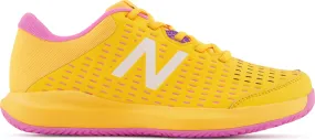 Zapatillas Tenis Mujer New Balance 696 V4 Clay Amarilla