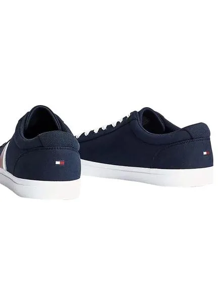 zapatillas tommy hilfiger stripes azul para hombre