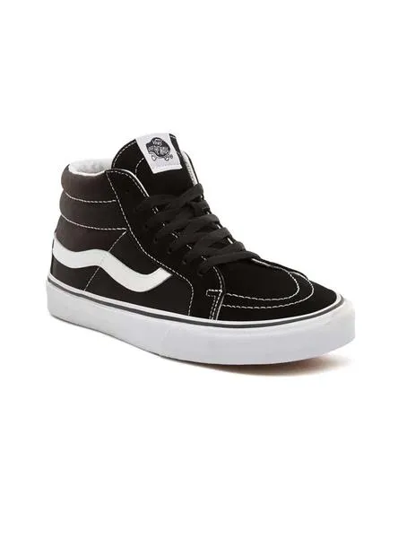 zapatillas vans sk8 mid negro mujer y hombre