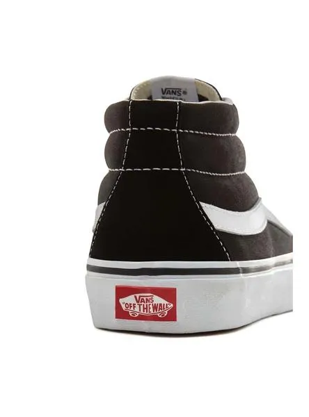 zapatillas vans sk8 mid negro mujer y hombre