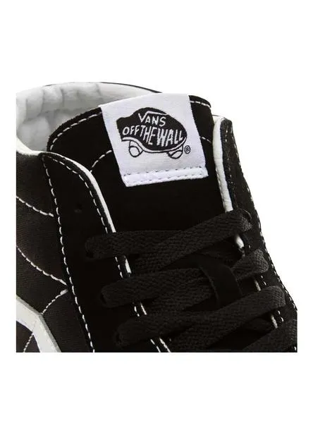 zapatillas vans sk8 mid negro mujer y hombre