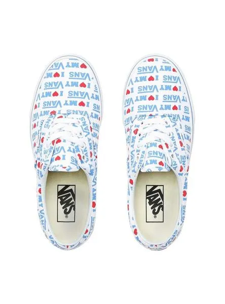 zapatillas vans ua heart blanco mujer