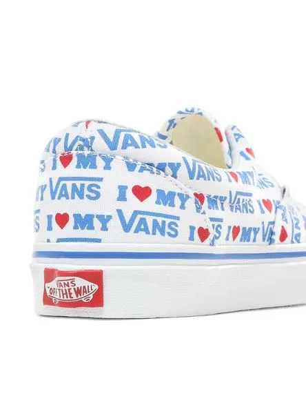 zapatillas vans ua heart blanco mujer