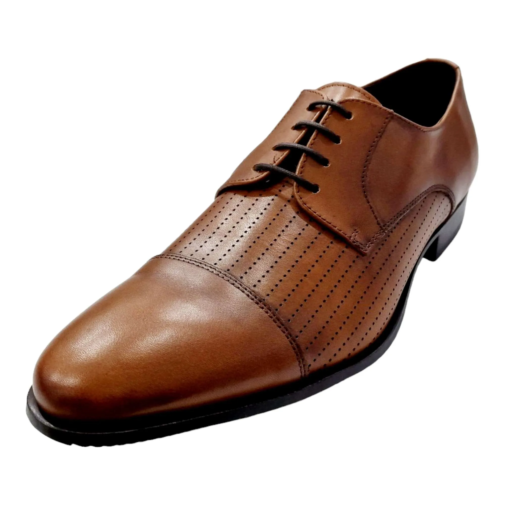 ZAPATO BLUCHER HOMBRE GRABADO SERGIO SERRANO CUERO