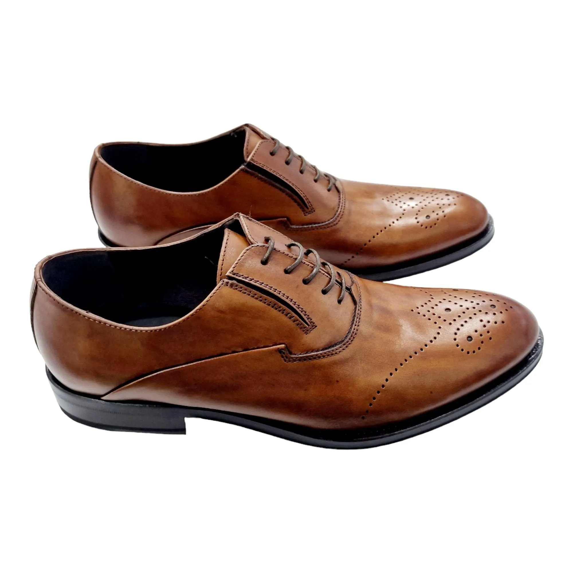 ZAPATO BLUCHER VESTIR HOMBRE SERGIO SERRANO CUERO