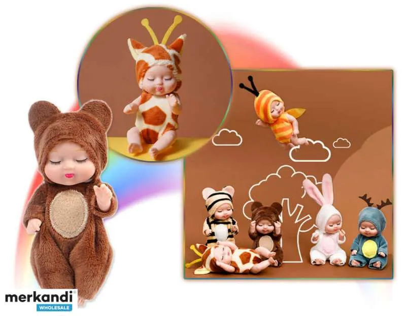 ¡Diversión sin fin con el set de muñecas AnimalBaby! GRAN VENTA!! ¡AL POR MAYOR!!