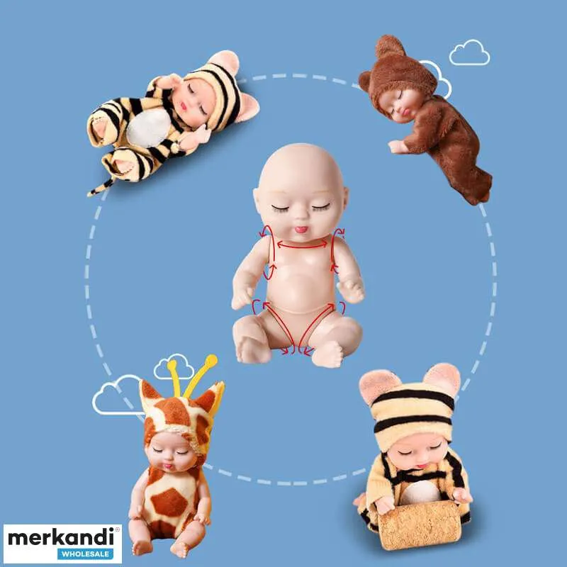 ¡Diversión sin fin con el set de muñecas AnimalBaby! GRAN VENTA!! ¡AL POR MAYOR!!